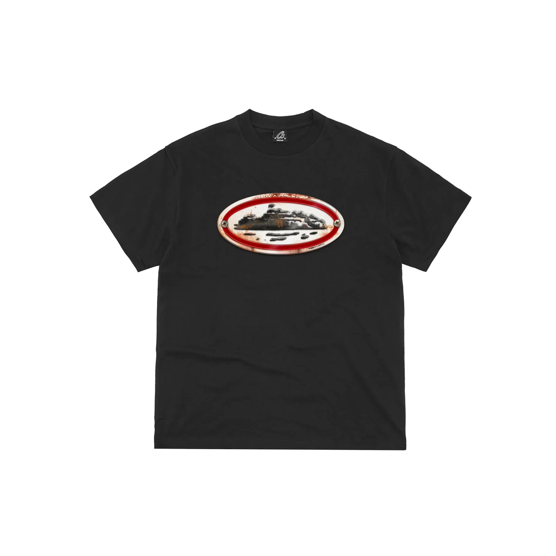Corteiz Rusty Alcatraz Tee Black - Global Hype