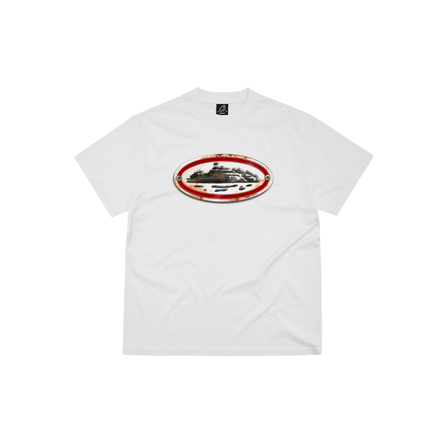 Corteiz Rusty Alcatraz Tee White - Global Hype