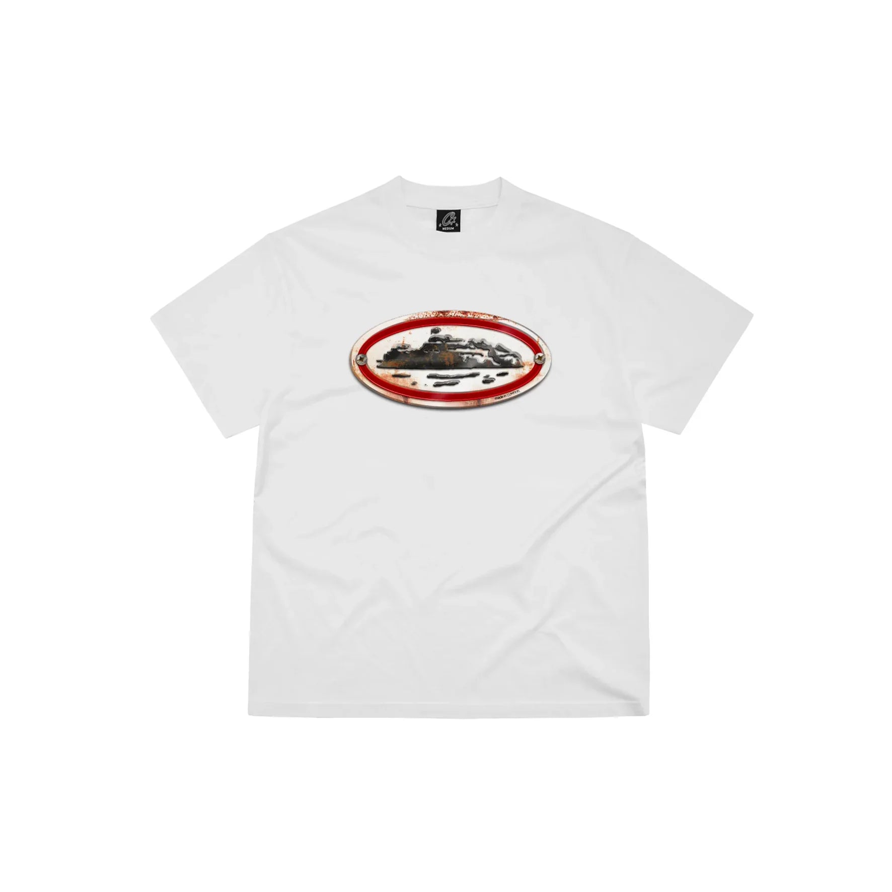 Corteiz Rusty Alcatraz Tee White - Global Hype