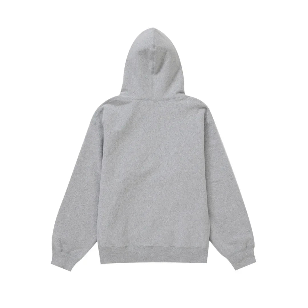 Supreme Box Logo Hooded Sweatshirt, Heather Grey- Global Hype