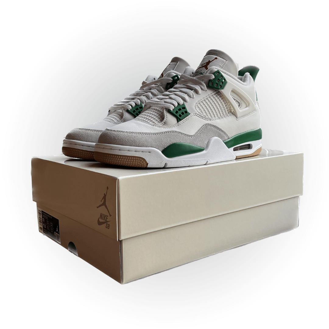 Jordan 4 Nike SB Pine Green - The Global Hype