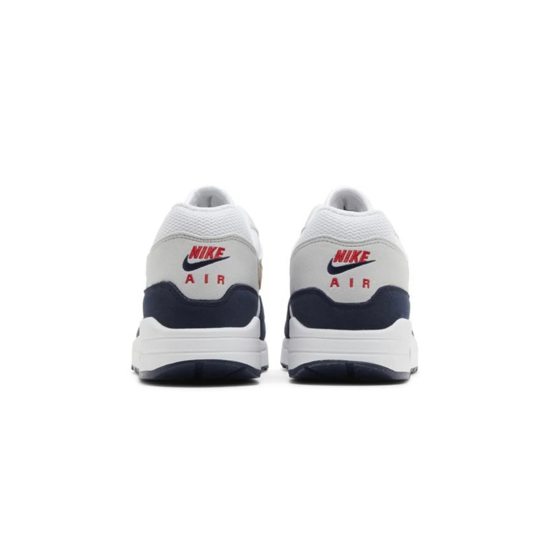 Air Max 1 Olympic vista traseira - sapatilhas edição especial 2024 tema olímpico