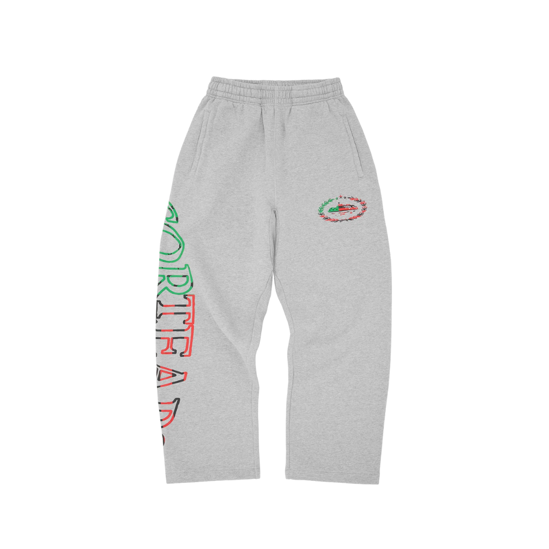 Cortears Royale Open Hem Sweatpant - Heather Grey