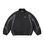 Supreme Contrast Piping Track Jacket - Black