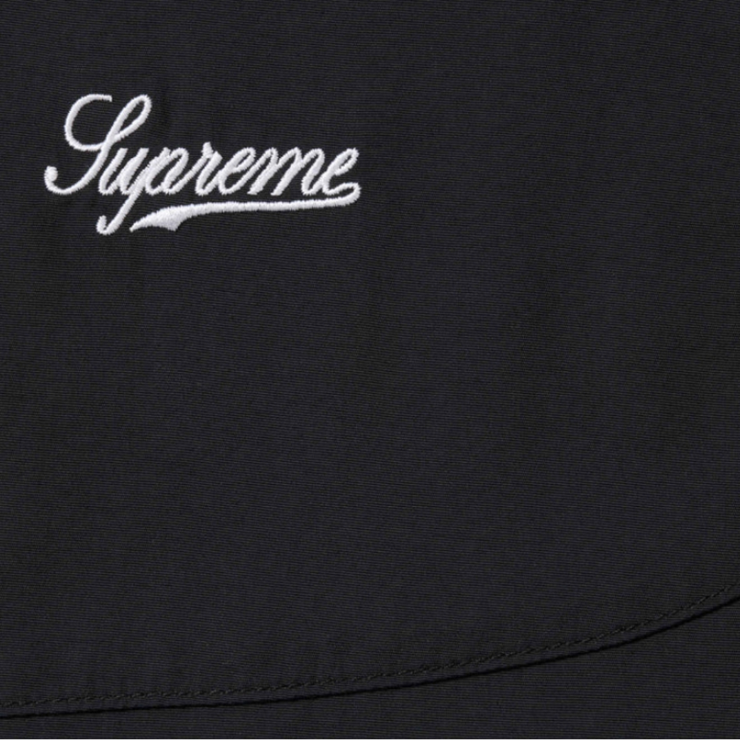 Supreme Contrast Piping Track Jacket - fabric