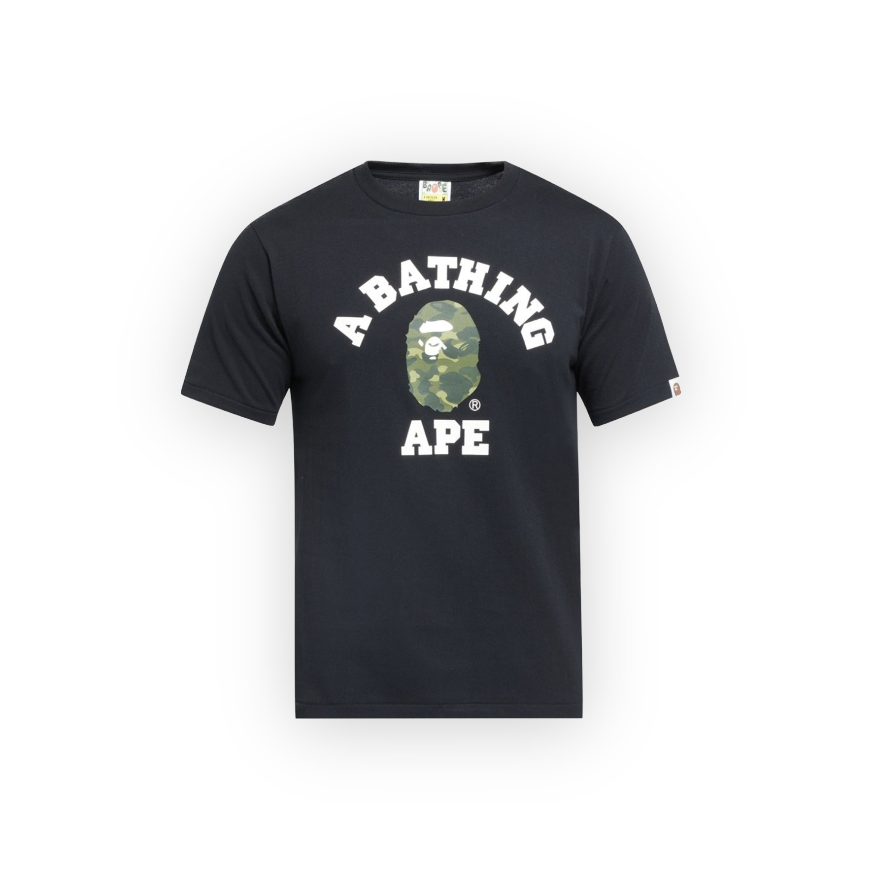 Bape Navy Green Tee - The Global Hype