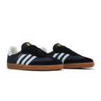 Adidas Samba OG Carbon Almost Blue Gum detalhe superior - sapatilhas autênticas Adidas Samba ID0493